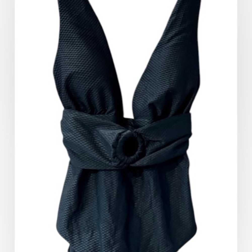 NWT Nordstrom’s Chelsea28 Belted One Piece Swimsuit - Picture 6 of 14